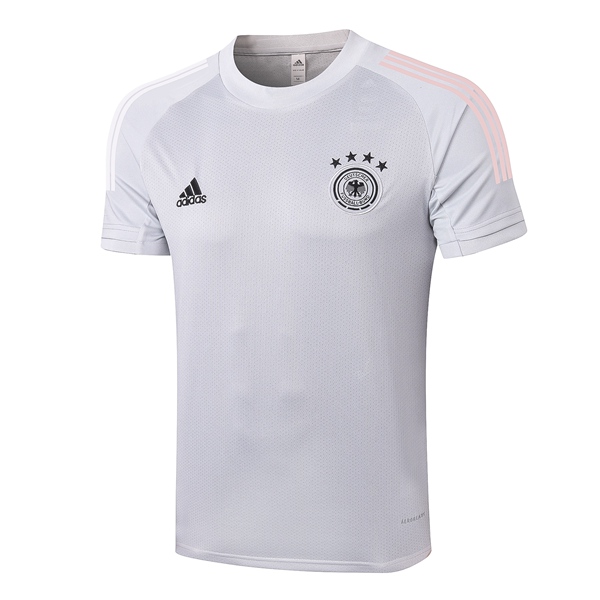 Nuova T Shirt Allenamento Germania Grigio Chiaro 2020/2021