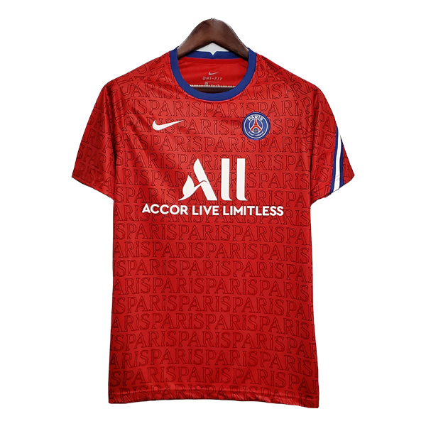 Nuove T Shirt Allenamento Paris PSG Rosso 2020/2021
