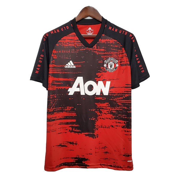Siti Dove T Shirt Allenamento Manchester United Bianca/Blu 2021/2022