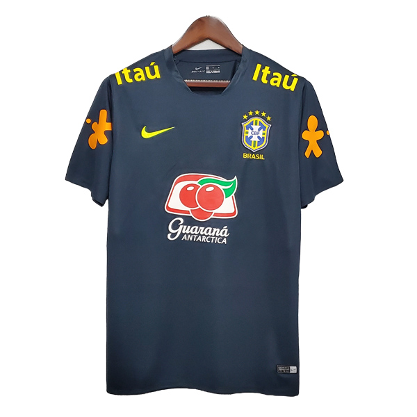 Nuova T Shirt Allenamento Brasile Grigio Scuro 2020/2021