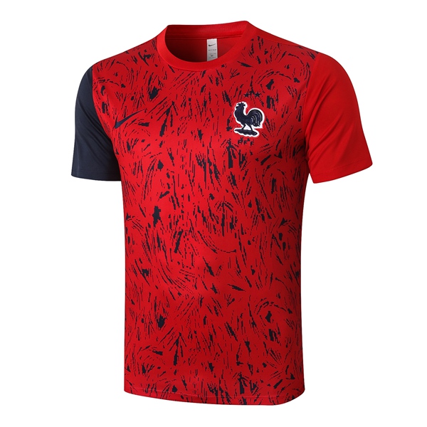 Nuova T Shirt Allenamento Francia Rosso 2020/2021
