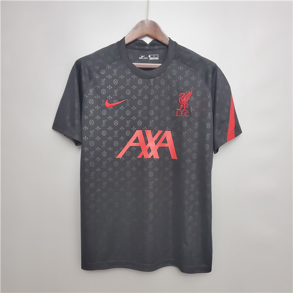 Nuova T Shirt Allenamento FC Liverpool Nero 2020/2021