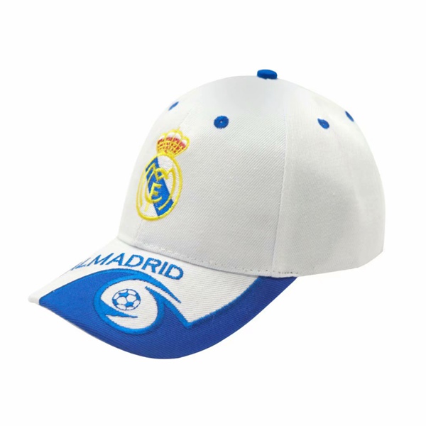 Nuove Cappello Da Calcio Real Madrid Bianca