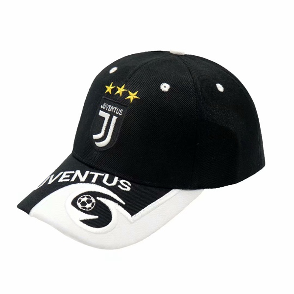 Nuove Cappello Da Calcio Juventus Nero