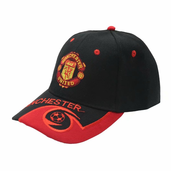 Nuova Cappello Da Calcio Manchester United Nero