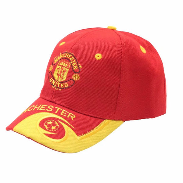 Nuove Cappello Da Calcio Manchester United Rosso