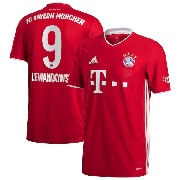 Nuova Prima Maglia Bayern Monaco (Lewandowski 9) 2020/2021