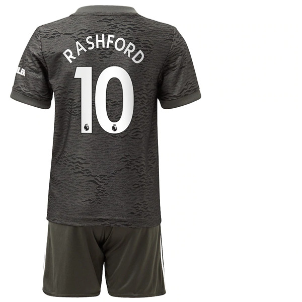 Nuova Seconda Maglia Manchester United (Rashford 10) Bambino 2020/2021