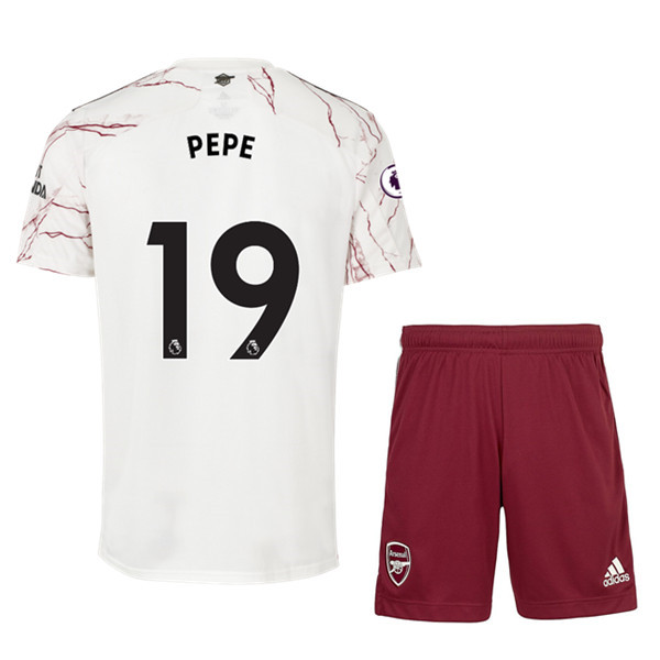 Nuova Seconda Maglia Arsenal (Pepe 19) Bambino 2020/2021