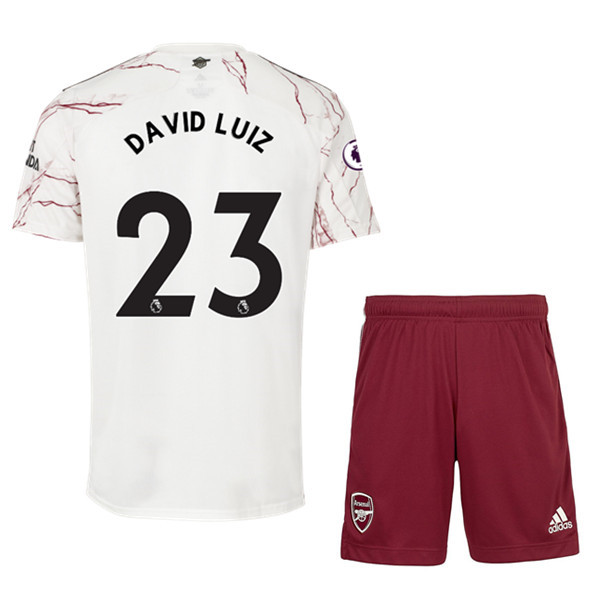 Nuova Seconda Maglia Arsenal (David Luiz 23) Bambino 2020/2021