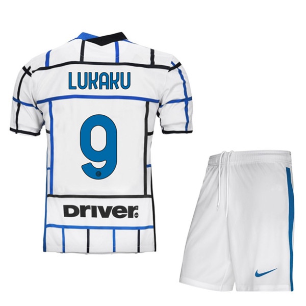 Nuove Seconda Maglia Inter Milan (LUKAKU 9) Bambino 2020/2021