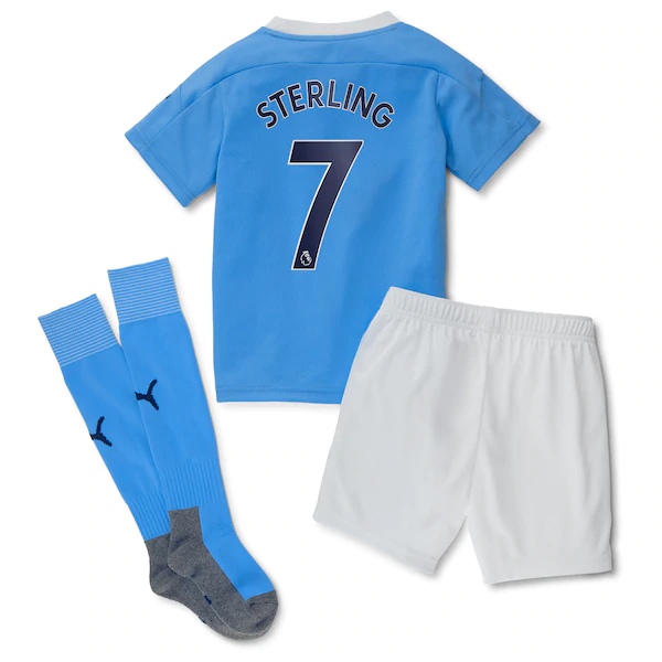 Nuova Prima Maglia Manchester City (Sterling 7) Bambino 2020/2021