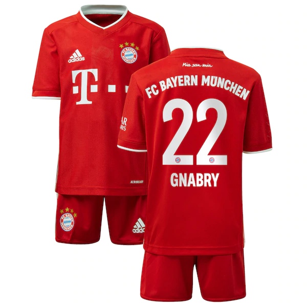 Nuova Prima Maglia Bayern Monaco (Gnabry 22) Bambino 2020/2021