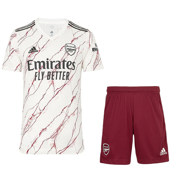 Nuove Seconda Maglia Arsenal + Pantaloniicini Kit 2020/2021